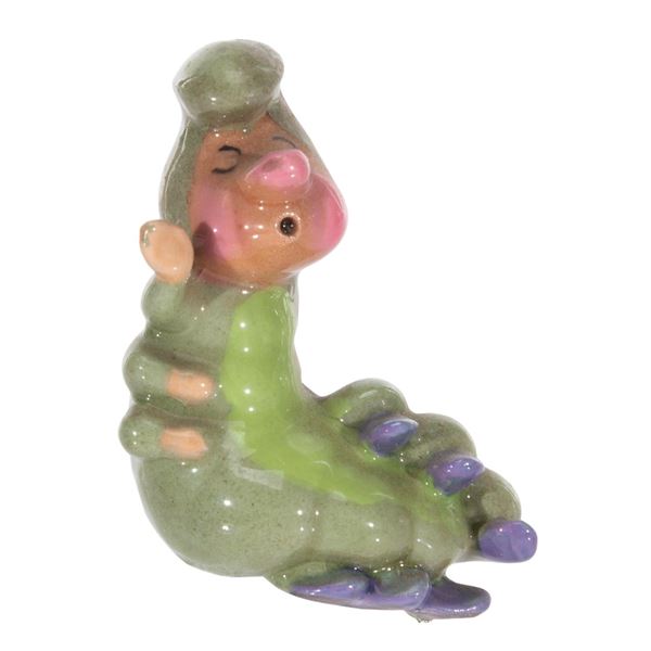 An"Alice in Wonderland" Caterpillar Figurine.