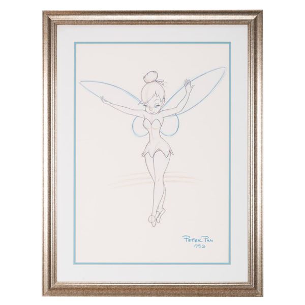 A Tinker Bell Lithograph.