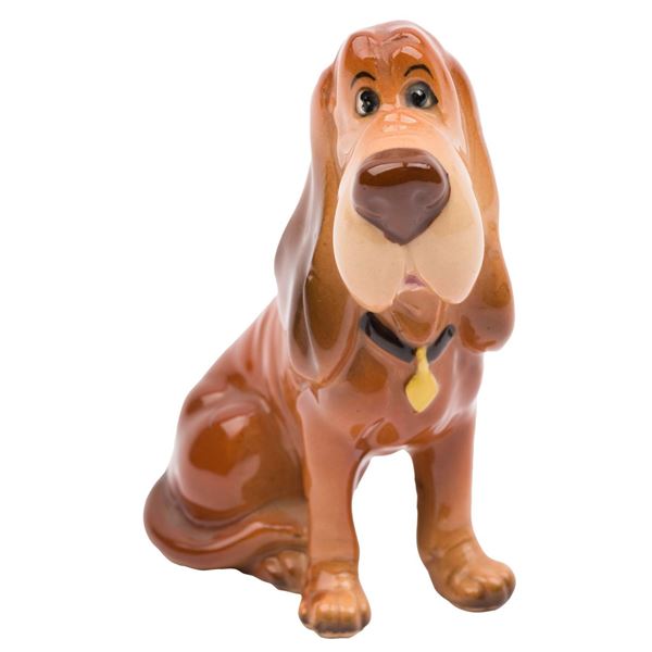 A "Lady and the Tramp" Trusty Ceramic Figurine.