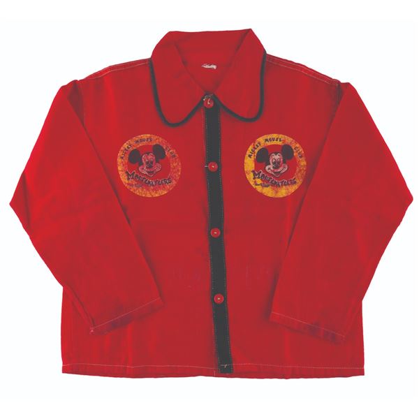 A Mickey Mouse Club Mouseketeer Child’s Shirt.