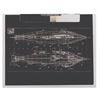 Image 3 : A "20,000 Leagues Under the Sea" Nautilus Schematic Negative.