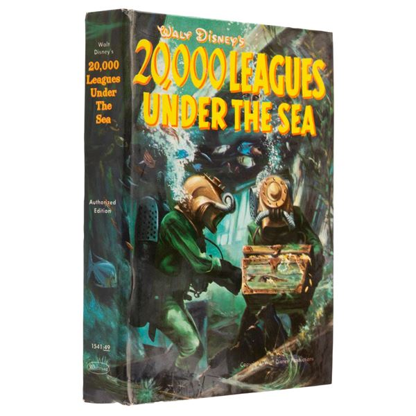A Whitman Illustrated"20,000 Leagues Under the Sea" Book.