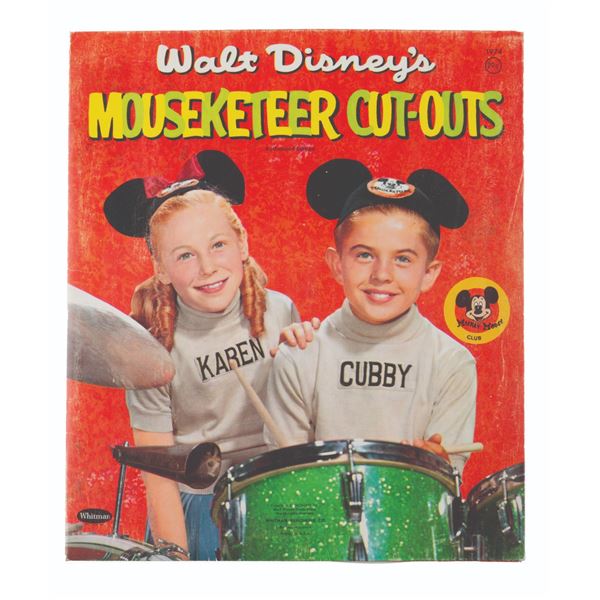 A Collection of Walt Disney’s Mouseketeers Cut-Outs.