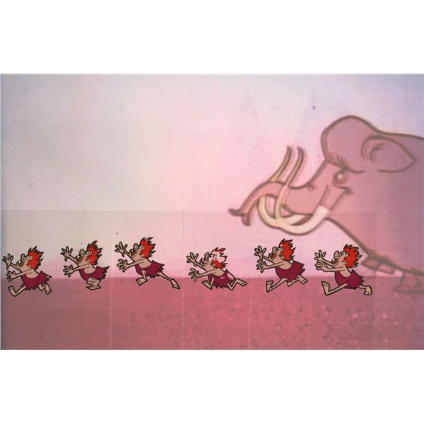 An"I'm No Fool as a Pedestrian" Production Cel Sequence.