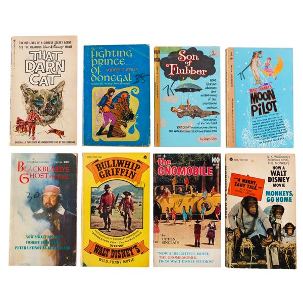 A Set of 1960s Disney Live-Action Paperback Books.