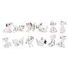Image 1 : Two Sets of"One Hundred and One Dalmatians" Puppy Figurines.