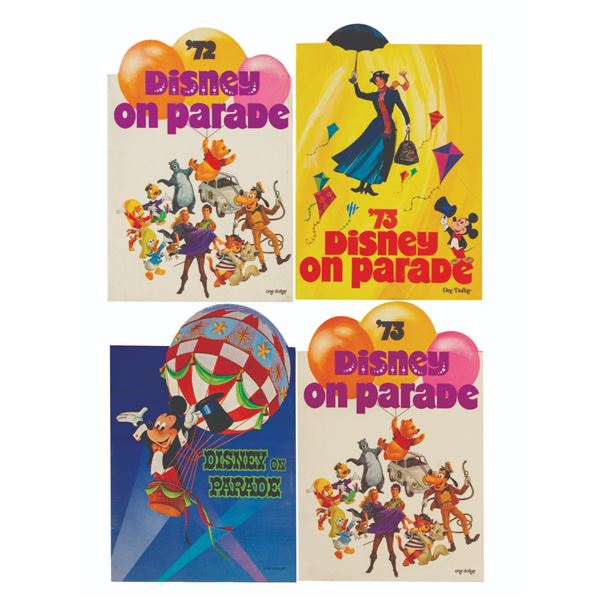 A Collection of Disney On Parade Programs.