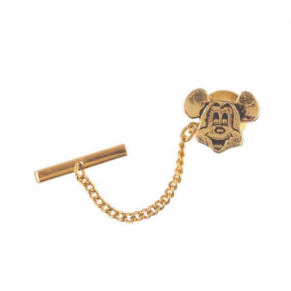 A Mickey Mouse Tie Tack.