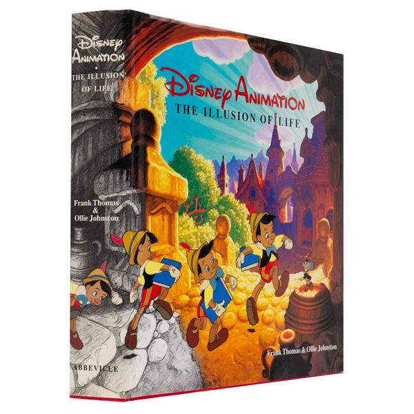 A First Edition Disney Animation: The Illusion Of Life Book.