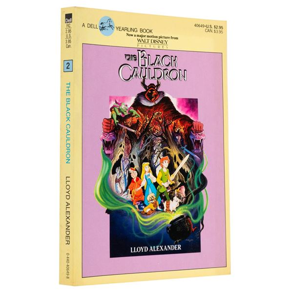 A"The Black Cauldron" Dell Yearling Edition with Disney Cover.