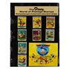 Image 1 : A Complete Set of Disney Stamps with Souvenir Sheet.