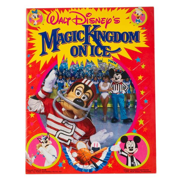 A Walt Disney’s Magic Kingdom on Ice Program.