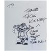 Image 5 : A"Walt Disney and Assorted Other Characters" Book Signed by Jack Kinney.