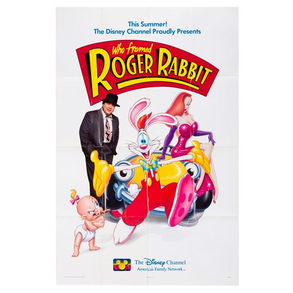 A"Who Framed Roger Rabbit" Disney Channel Poster.