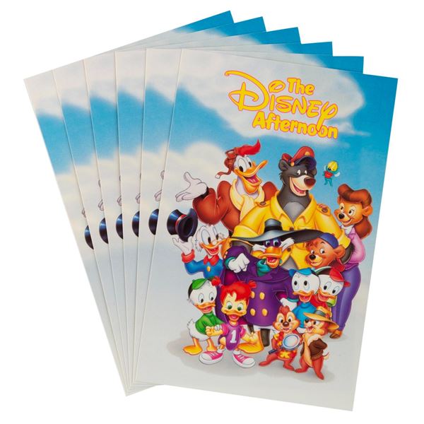 A Set of Disney Afternoon Postcards.