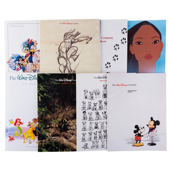A Collection of Walt Disney Company Annual Reports.