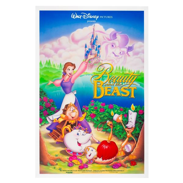 A "Beauty and the Beast" Original One-Sheet.