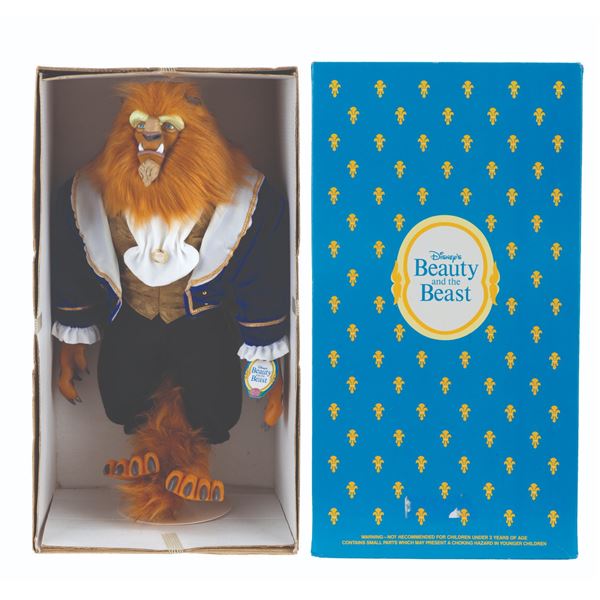 A Beast Doll from"Beauty and the Beast."