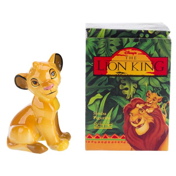 A Simba "The Lion King" Figurine.