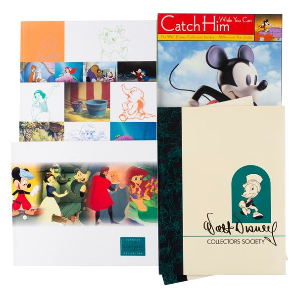 A Trio of Walt Disney Collectors Society Member Packets.