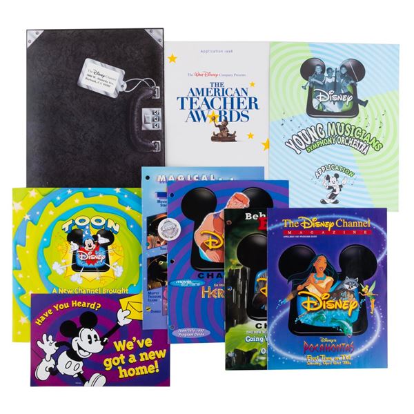 A Collection of 1990s Disney Channel Ephemera.