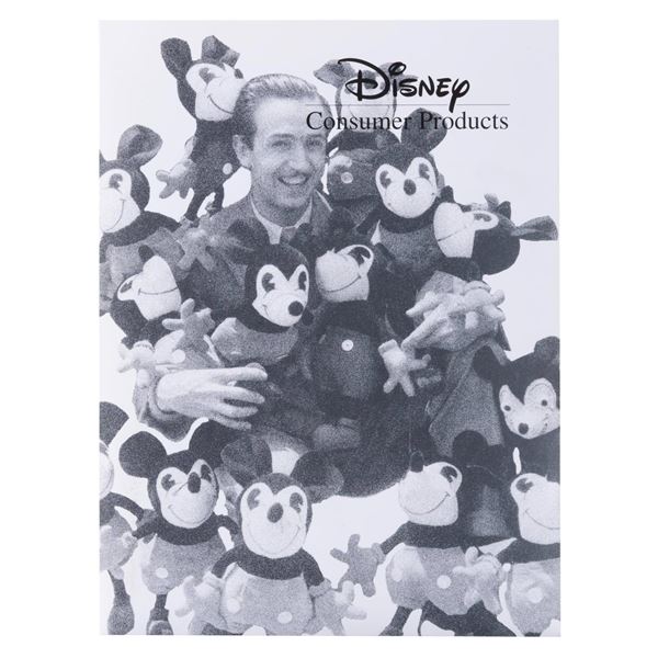 A 1999 Disney Consumer Products New Hire Folder.