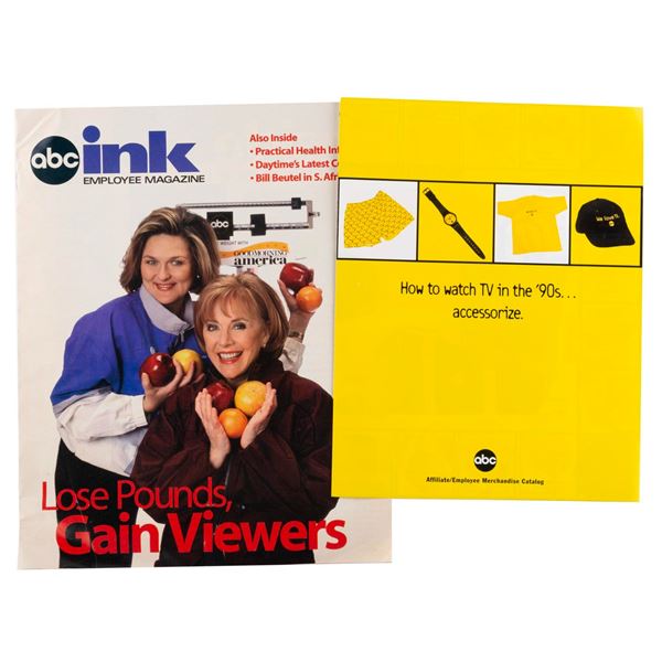 An ABC Employee Magazine and Merchandise Catalog.
