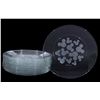 Image 1 : A Set of Mickey Mouse Glass Dessert Plates.