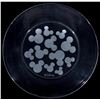 Image 2 : A Set of Mickey Mouse Glass Dessert Plates.