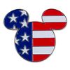 Image 1 : An American Flag Mickey Mouse Bolo Tie Clasp.