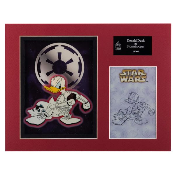 A Stormtrooper Donald Duck Laser Cel.
