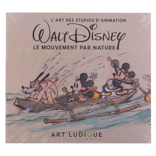 An Art Ludique Paris Museum Disney Exhibit Souvenir Catalog.