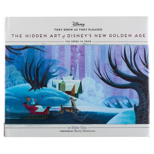 The Hidden Art of Disney's New Golden Age Book.