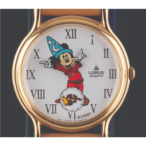 A Sorcerer Mickey Lorus Watch.