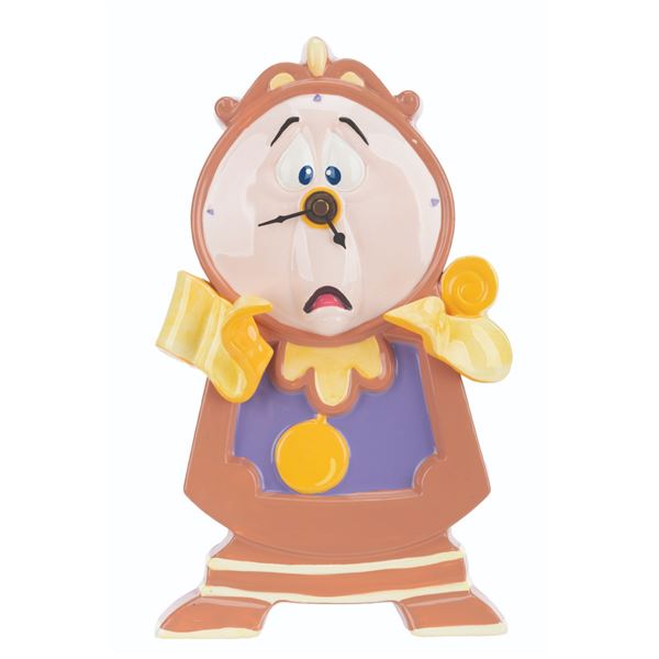 A"Beauty and the Beast" Cogsworth Wall Clock.