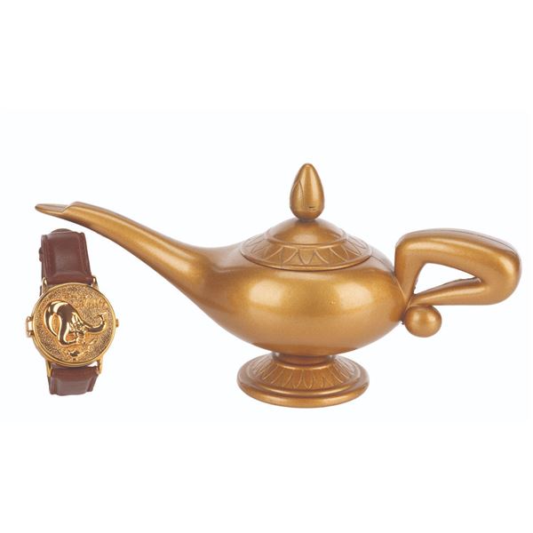 An"Aladdin" Genie Pop-Up Watch with Lamp.