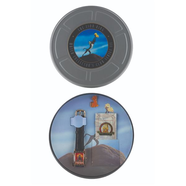 A"The Lion King" Watch and Pin Set.