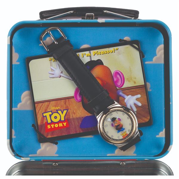 A"Toy Story" Mr. Potato Head Watch in Lunchbox.