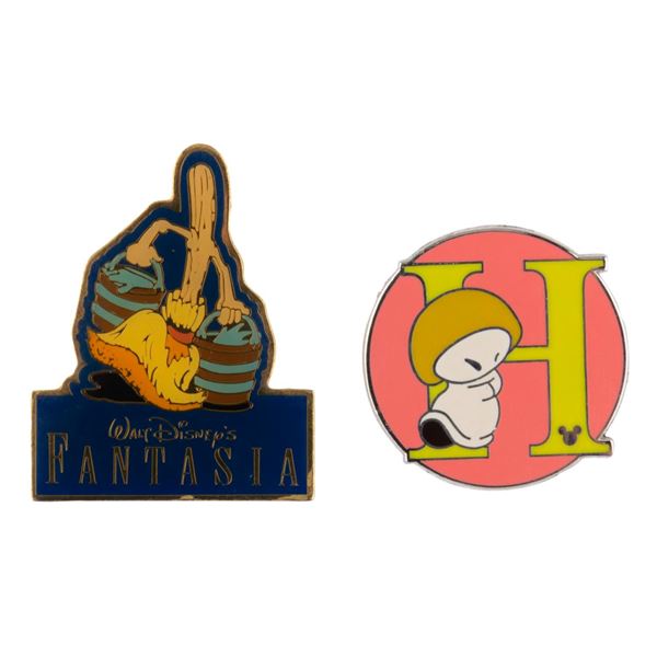 A Pair of "Fantasia" Pins.