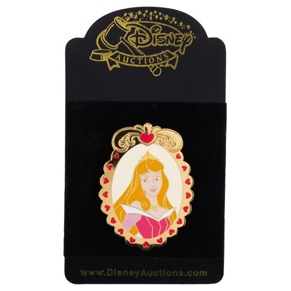 A Disney Auctions Aurora Cameo Pin.