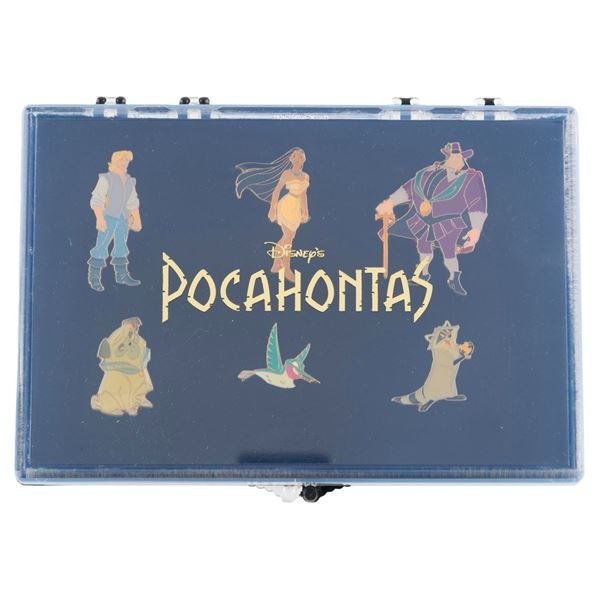 A 6-Piece"Pocahontas" Character Pin Set.