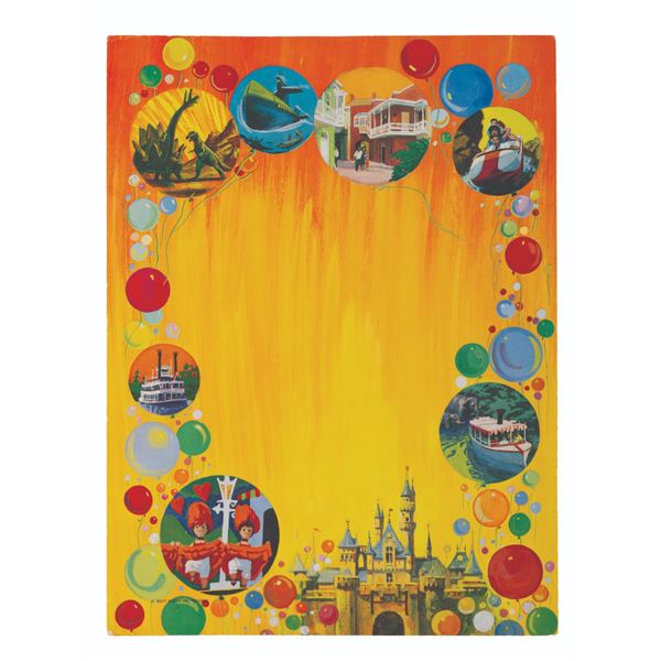 A "Gala Day at Disneyland" Poster Art Card.