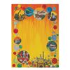 Image 1 : A "Gala Day at Disneyland" Poster Art Card.