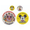 Image 1 : A Collection of"Happy Birthday Mickey" Buttons.