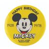Image 4 : A Collection of"Happy Birthday Mickey" Buttons.