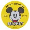 Image 5 : A Collection of"Happy Birthday Mickey" Buttons.
