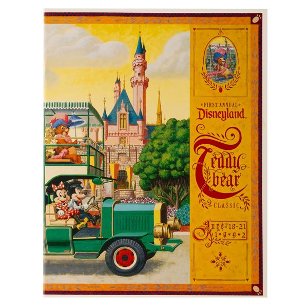 A Disneyland 1992 First Annual Teddy Bear Classic Catalog.