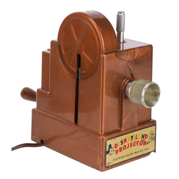 A 1955 Mavco Disneyland Projector Toy in Original Box.