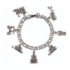 Image 1 : A Disneyland Attractions Charm Bracelet.