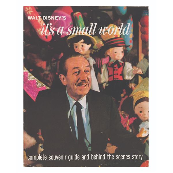 An It's a Small World Complete Souvenir Guide Book.